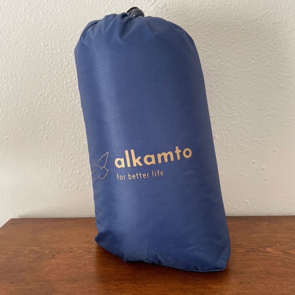 alkamto Travel‎ Camping Memory Foam Pillow Comfort Soft Packable Portable Beach